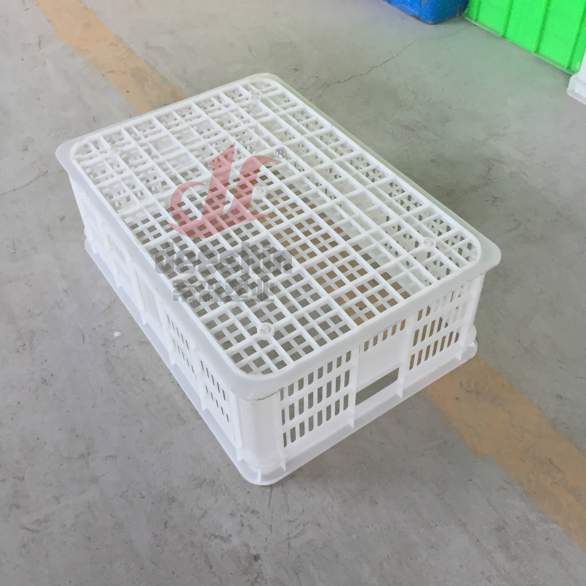 580-200塑料框 白色塑料葡萄水果筐580*395*200塑胶框