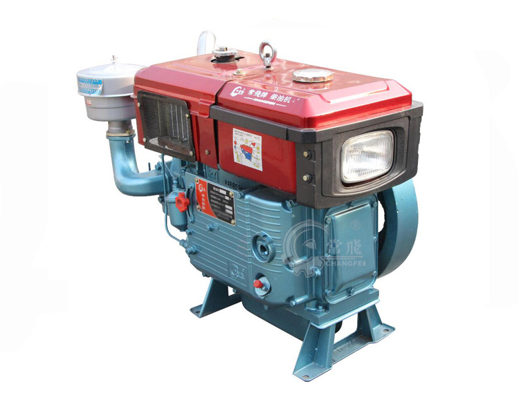 常州单缸柴油机风水冷zs1110n手摇18马力常飞牌单缸柴油机