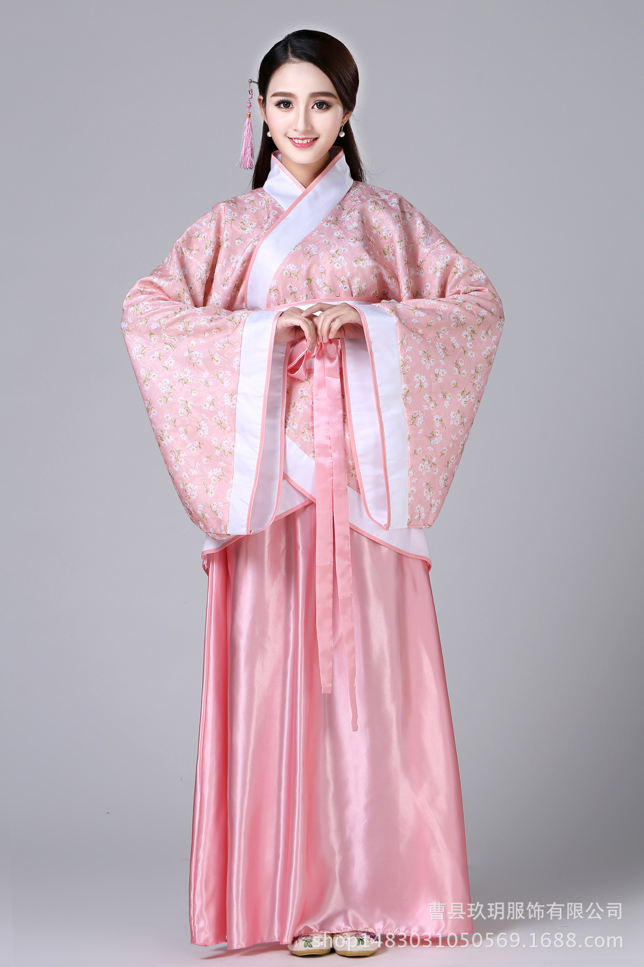 古装仙女服装唐朝古代汉服演出服装舞蹈服襦裙公主贵妃古典舞唐装