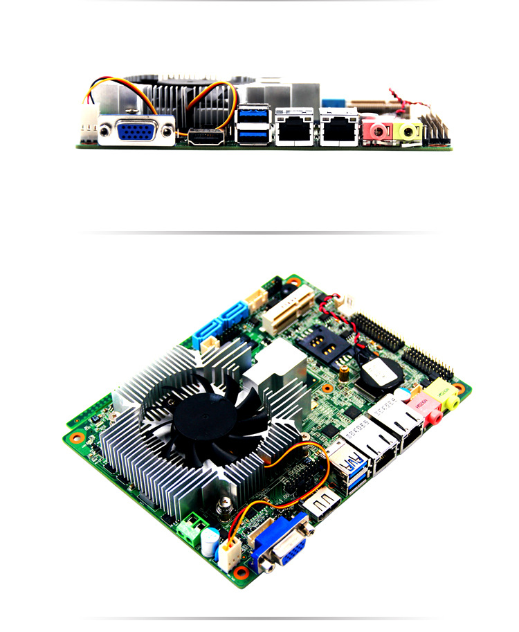 派勤工控hm67-3主板i3-2310m双网口6com口双lvds 4g内存