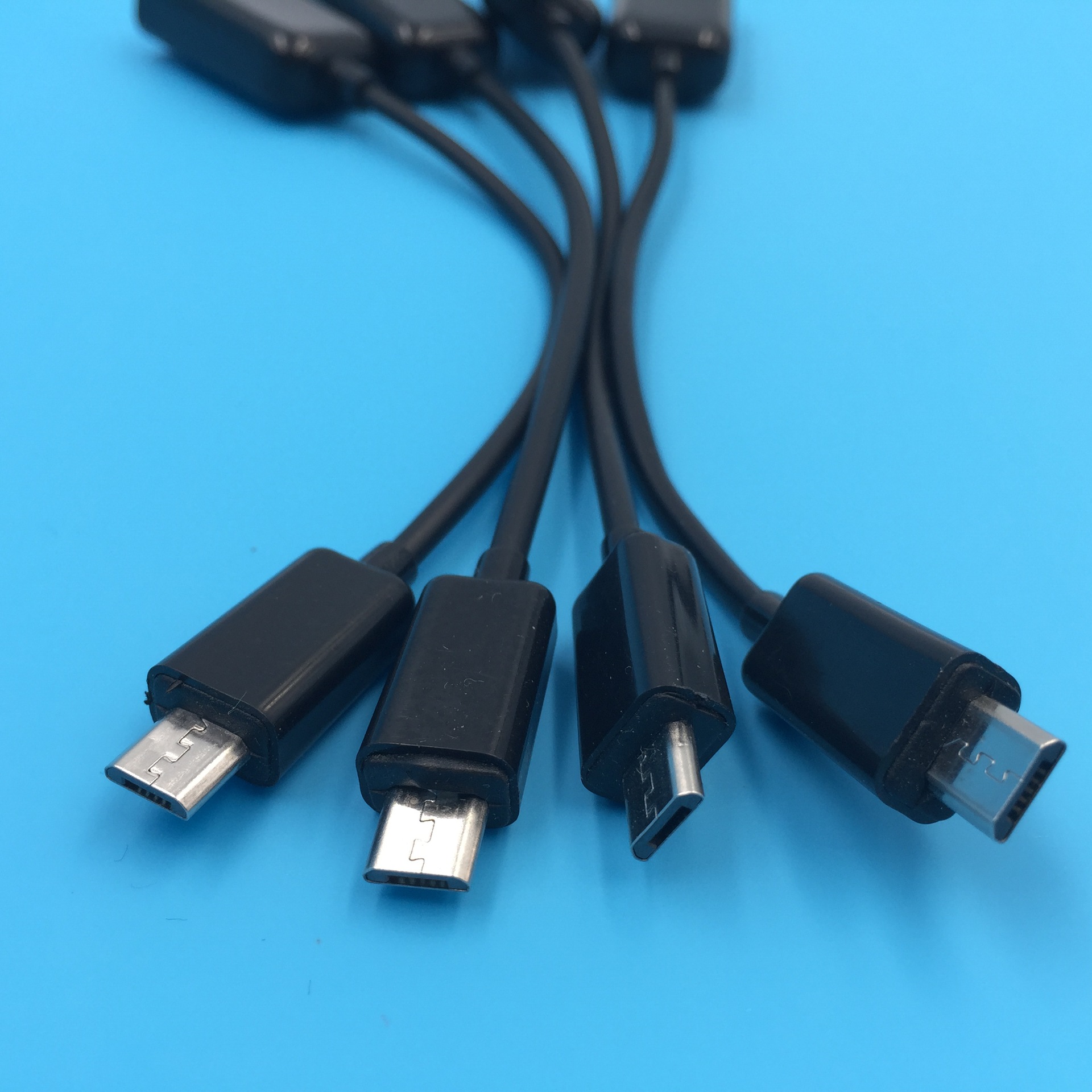 厂家直销otg线usb2.0母转micro usb公头线平板电脑平p1000数据线