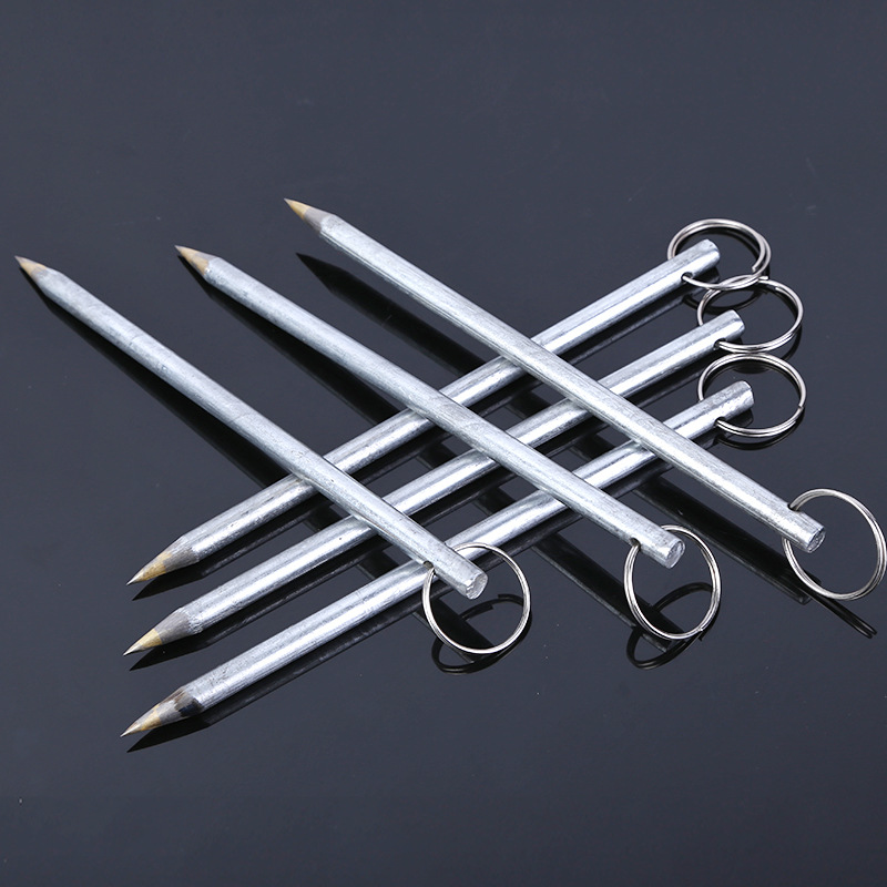 便携钥匙扣划针 玻璃合金钢单头划针石材刻线笔瓷砖