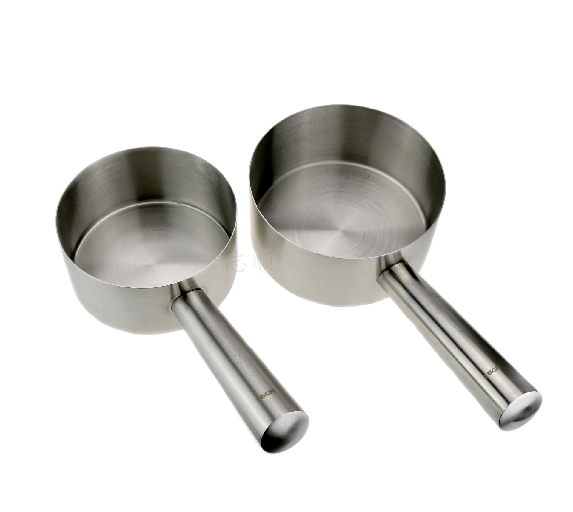 不锈钢无磁加厚平底水勺水瓢水壳水舀3斤4斤5斤批发