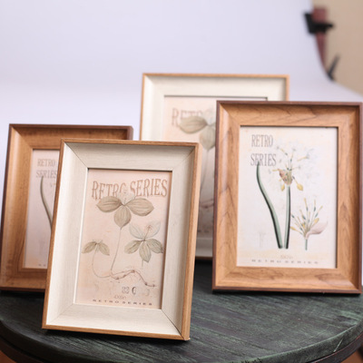 田园风木质相框6寸7寸8寸相框欧式美式风格美式相框fh521批发