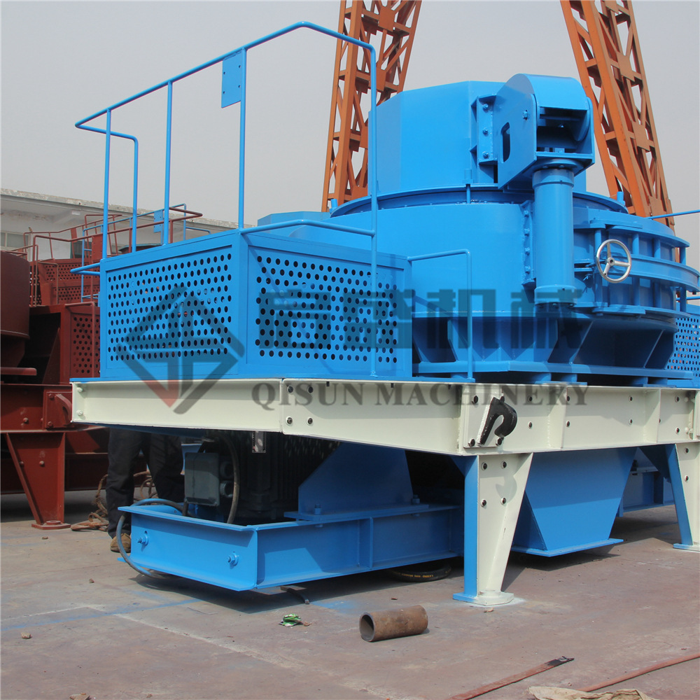 冲击式制砂机 鹅卵石制沙设备 时产100吨vsi制沙机热销机器