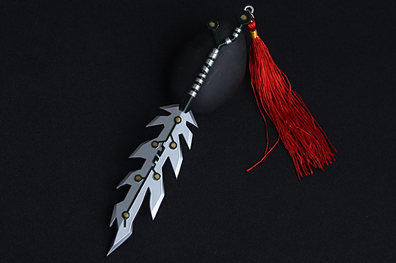 aotu世界周边 嘉德罗斯 大罗神通 安迷修 冷热流双刀 16cm 模型