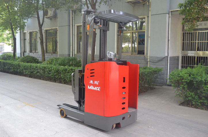 mima(米玛)电动叉车 新款站驾前移式电动叉车mf10/mf12