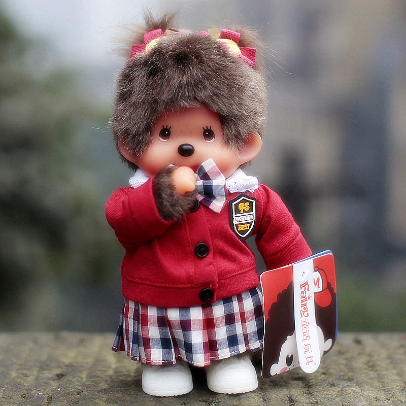 可爱萌萌蒙奇奇玩具情侣玩偶公仔礼物