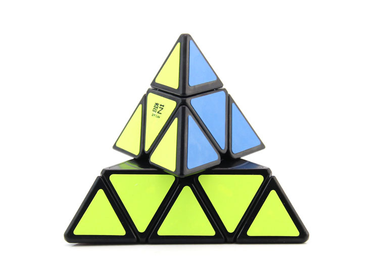 奇艺魔方启明a金字塔魔方 3阶三角形魔方益智儿童入门玩具