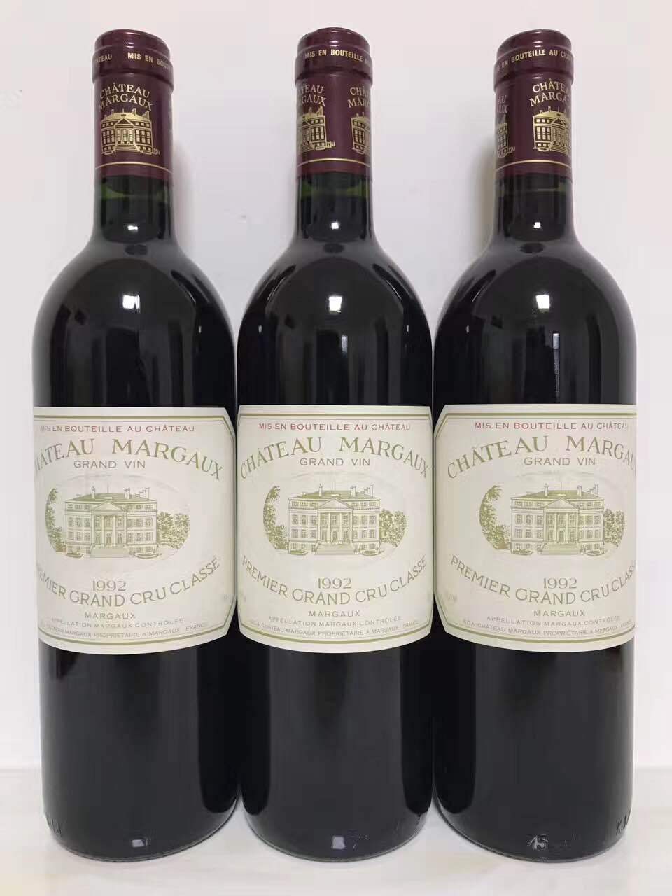1992年玛歌酒庄正牌红葡萄酒chateaumargaux1992年大玛歌