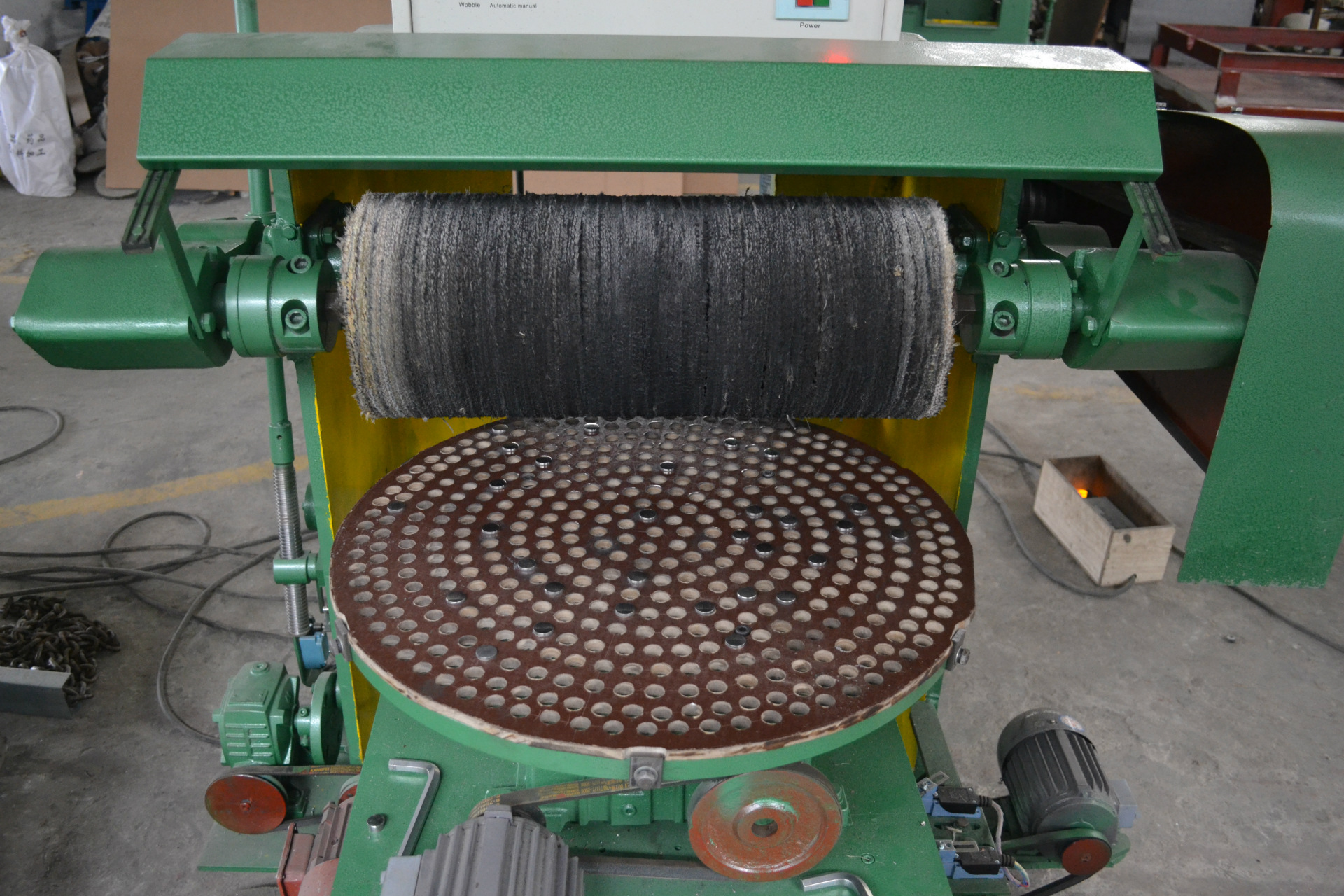 yl厂家供应 高镜光 平面转盘抛光机 不锈钢小工件 转盘机 可定制