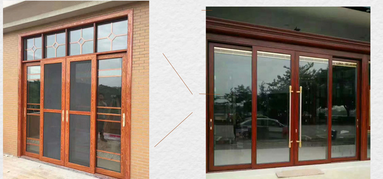 格菲尼门窗订制推拉门阳台推拉门三轨三联动吊趟门卧室玻璃推拉门