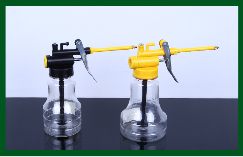 厂家直销透明机油壶塑料高压机油壶 机油枪注油枪透明油壶