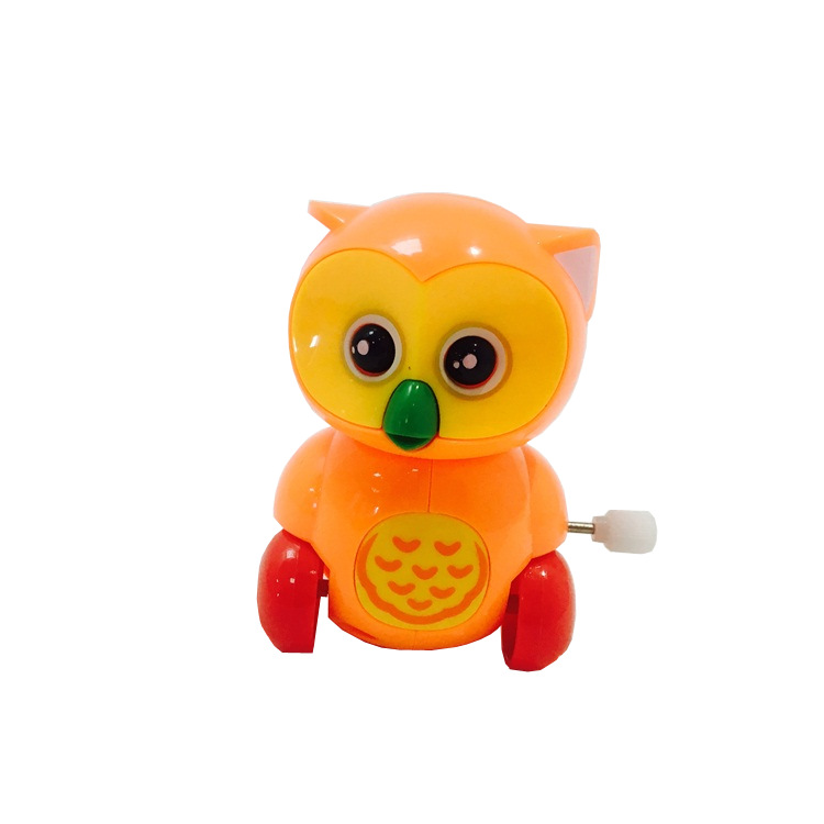 上链伶俐猫头鹰发条玩具儿童宝宝幼儿玩具批发礼品赠品