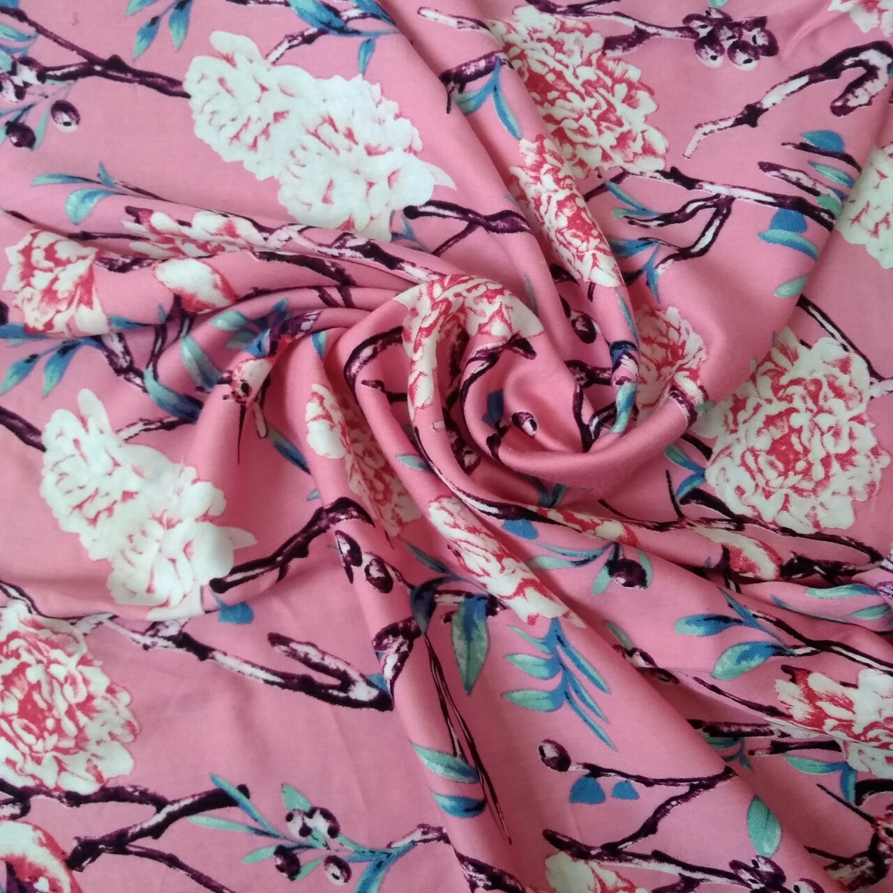 定制 绍兴源产地 梭织人棉贡缎 柔软贴身手感好 睡衣居家服面料