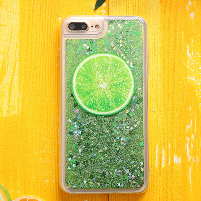 香薰手机壳 驱蚊流沙手机壳青柠手机壳