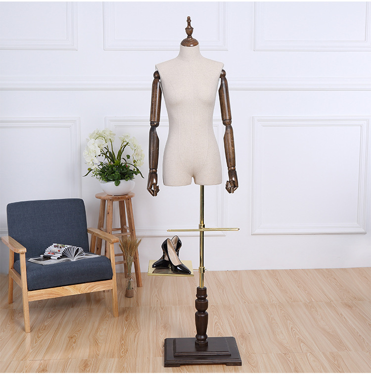 服装店模特道具半身女模特橱窗展示衣架人体模特女装模特道具高档