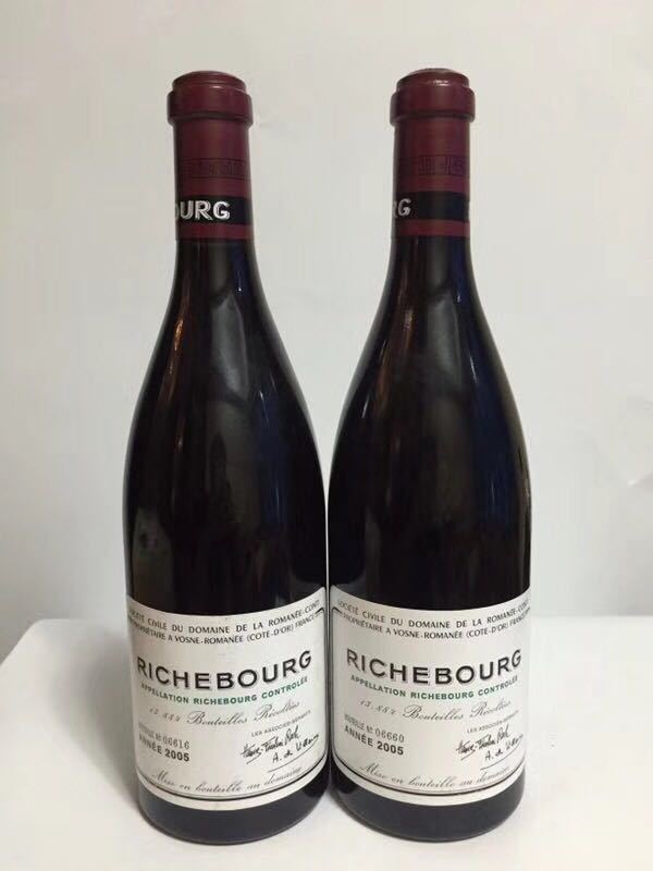 2005年罗曼尼康帝里奇堡红葡萄酒la romanee-conti richebourg