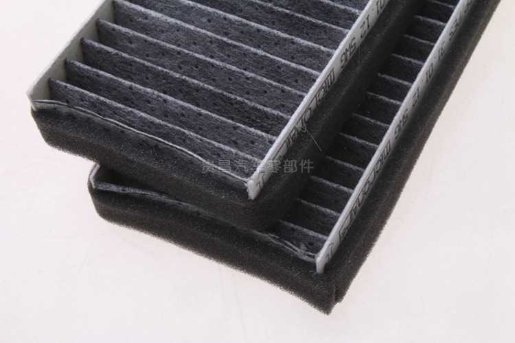 适用于大众桑塔纳3000志俊普桑景畅空调滤清器冷气滤芯配件空调格
