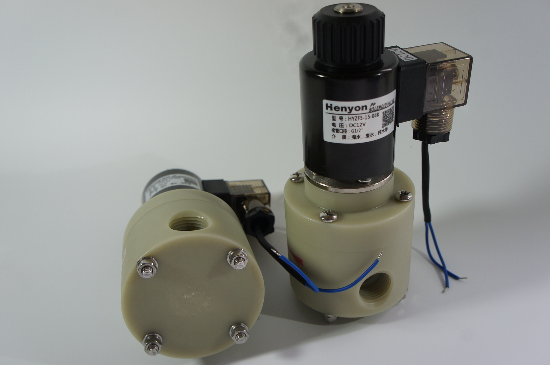 废水电磁阀_//纯水电磁阀 pp电磁阀hyzf5-15-04k常开海水 - 阿里巴巴