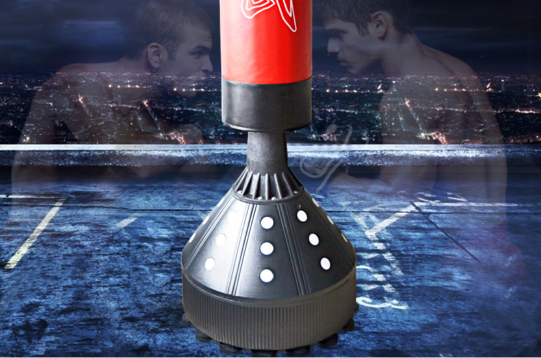 不倒翁立式拳击沙袋健身器材训练拳靶吸盘多功能拳靶