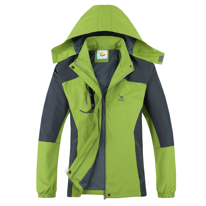 Foreign Trade Spring and Autumn Men and Women Shell Jacket Single Layer & Thin Outdoor Couple Work Clothes Mountaineering Clothing