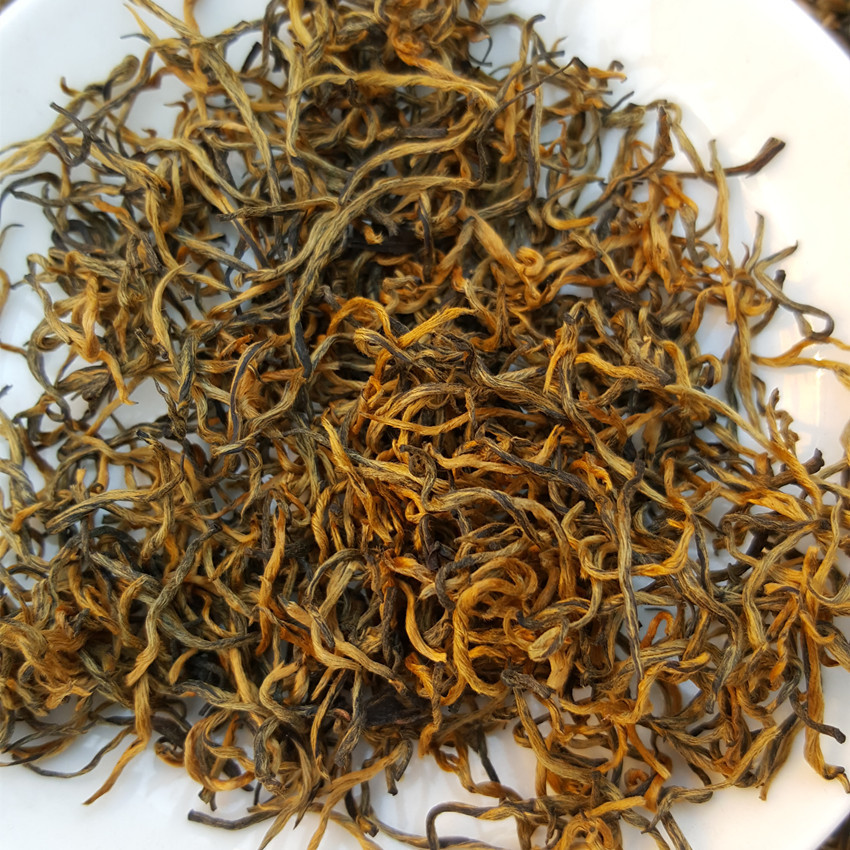 批发单芽金丝红茶凤庆红茶滇红中国红茶叶散装500克高山云南红茶