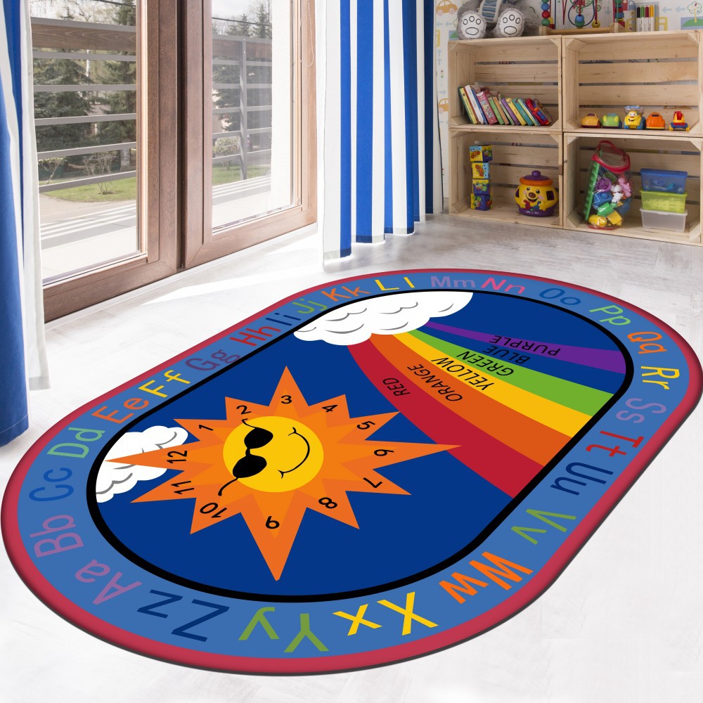 卡通地毯儿童客厅茶几卧室地毯满铺床边毯儿童宝宝爬行大地垫地