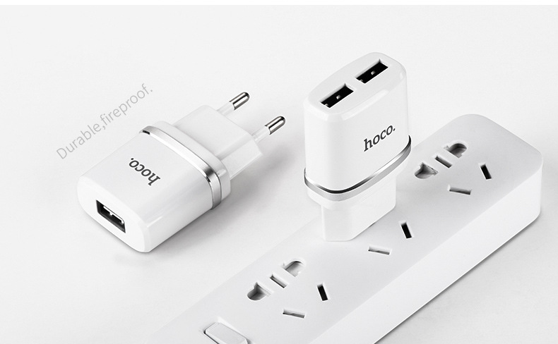 浩酷 智电系列单usb充电器多规格旅行宽压插头iphone安卓套装 c11