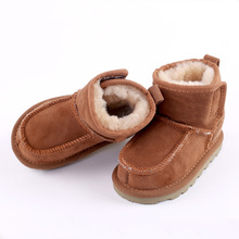 厂家销售儿童羊毛学步鞋羊毛冬季保暖儿童雪地靴