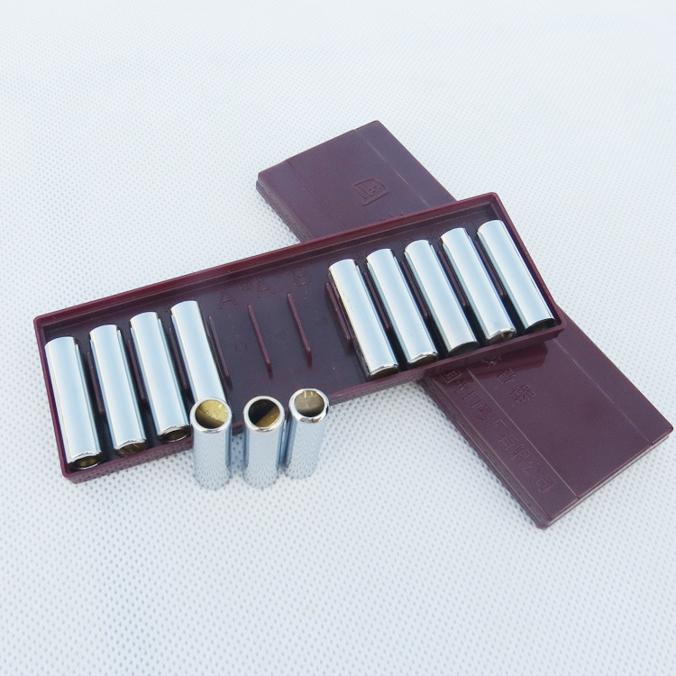 国光铜管定音哨 12管定音笛 12调铜管定音器 十二管校音器