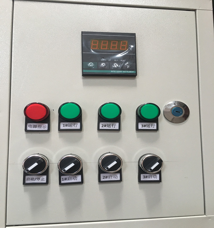 电热带加热管单路温控箱220/380v数显温度控制器双温控风机控制箱