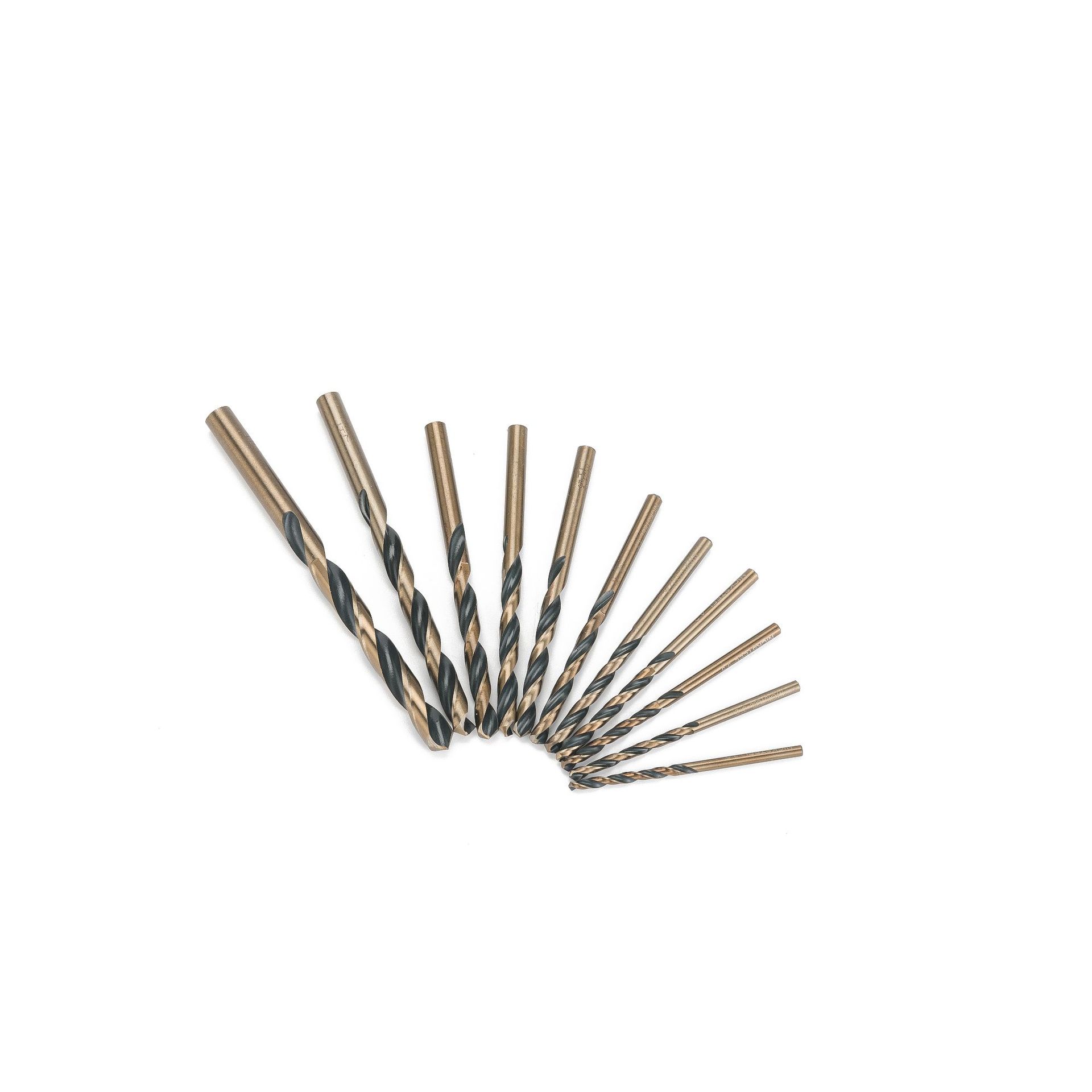 含钴麻花钻头 利克铁钻咀直柄钻头7.1mm~13mm 多功能高速钢钻头