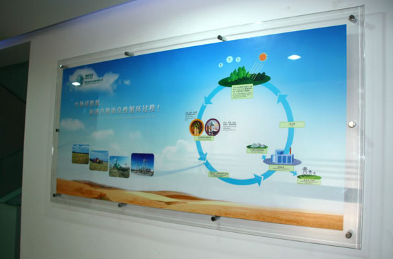 亚克力展板 电梯海报广告展板 双层透明写真夹画板 亚克力挤压板