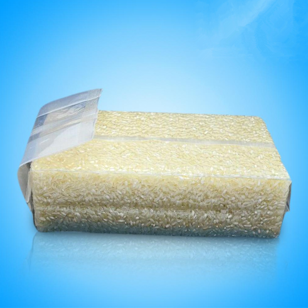 厂家定制大米真空袋 5公斤包装袋 防潮大米砖袋 小米杂粮袋