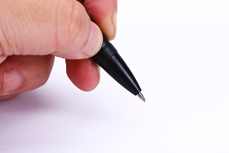 飞雪圆珠笔批发105按动圆珠笔办公用品 原子笔0.7mm 广告笔蓝色