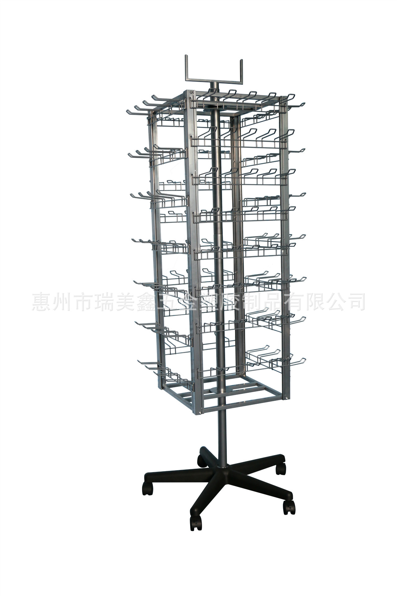 可旋转展示架 不锈钢支架 不锈钢展示架 服饰挂架 衣服袜子展示架