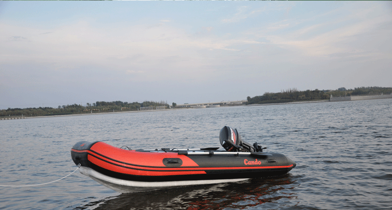 信光cando肯都橡皮艇加厚冲锋舟拉丝底充气船钓鱼船皮划艇