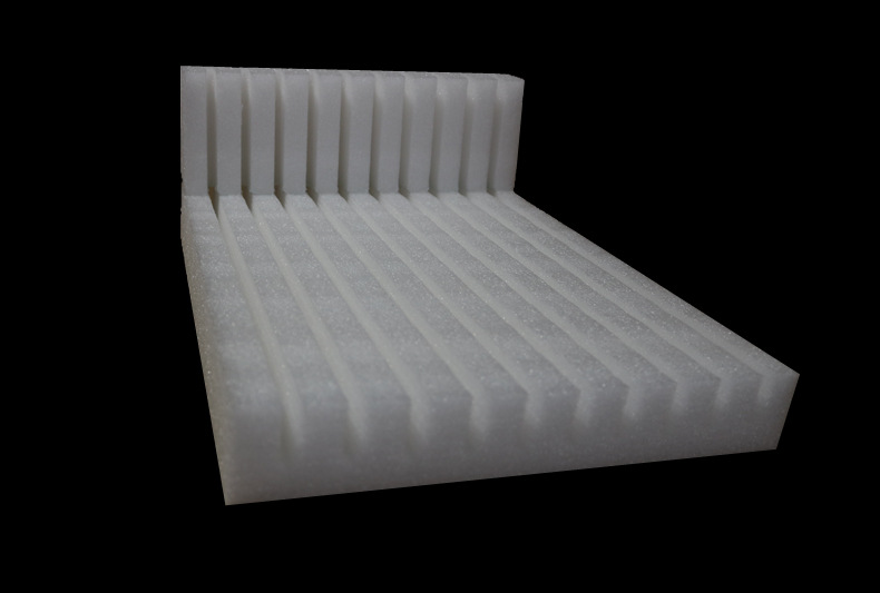 厂家定制现货植绒珍珠棉五金开槽挖槽异型加工包装材料epe珍珠棉