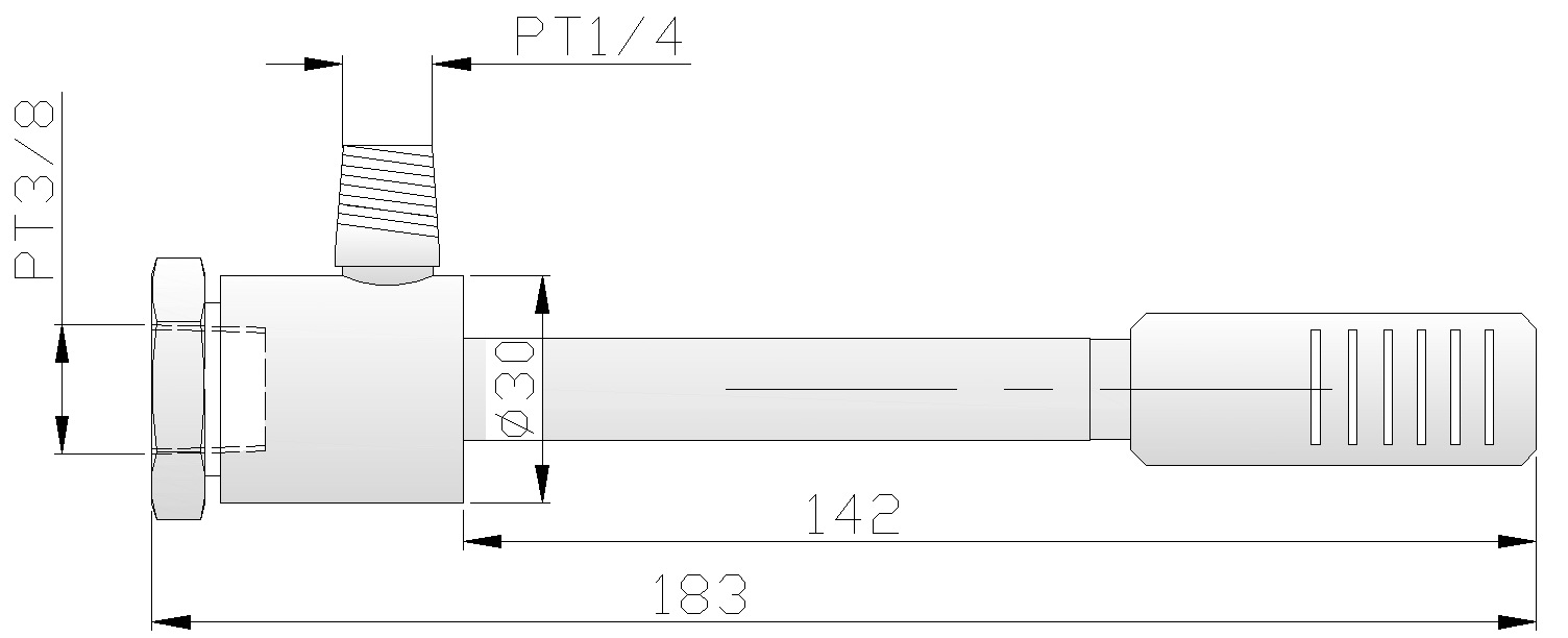 涡流管sr-w15风冷气枪冷风枪刀头风冷刀头气冷涡旋管制冷风管