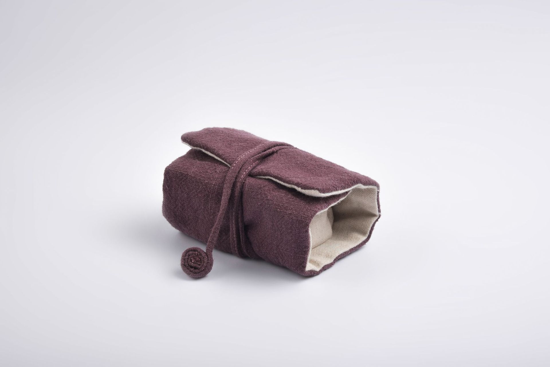 便携收纳袋棉麻功夫小茶杯袋品茗杯袋手工茶道布艺主人杯袋子