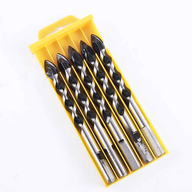 陶瓷钻头 加长三角柄陶瓷墙壁瓷砖钻头玻璃开孔器 手枪合金钻头