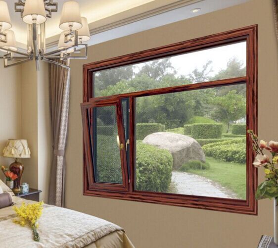 佛山厂家批发供应定制直销下悬窗 室内铝合金下悬窗 断桥防盗窗