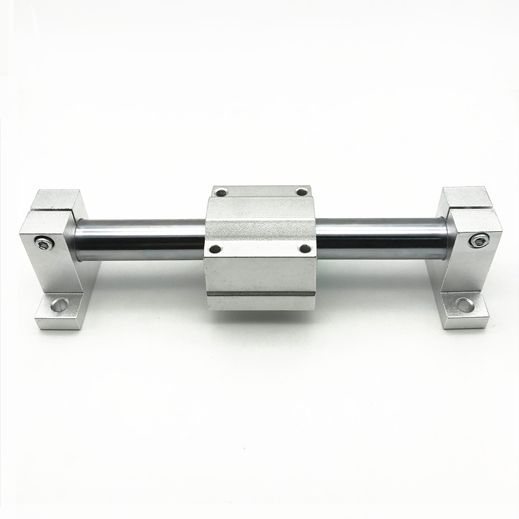 sk shf光轴底座光轴支撑座导向轴支座卧式底座立式卧式固定座轴座