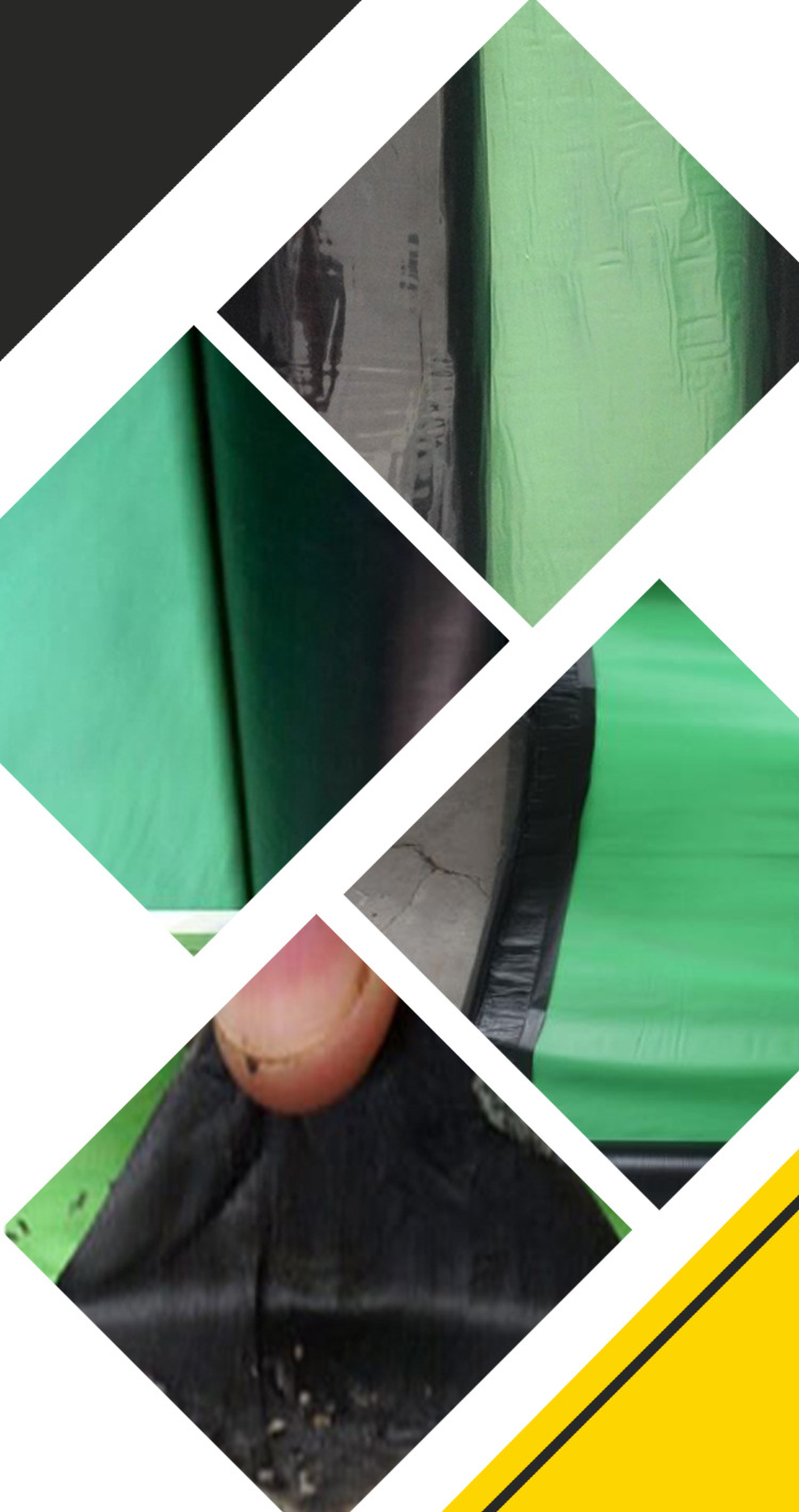 湿铺自粘防水卷材 快速反应粘强力交叉膜防水卷材厂家现货批发