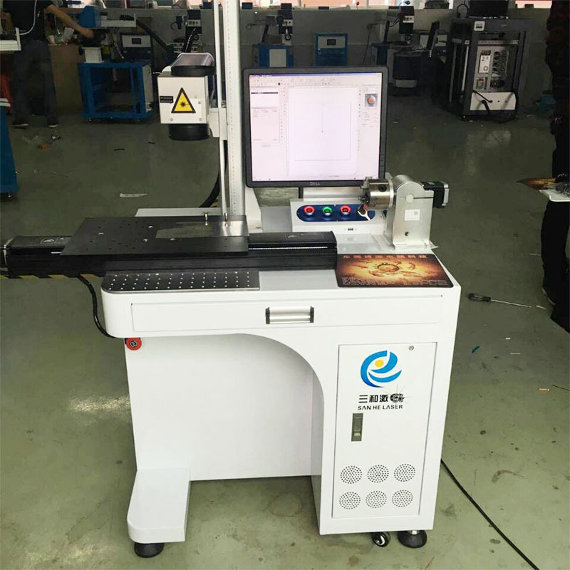 不锈钢铭牌刻字铭牌激光打标机金属光纤激光打标机