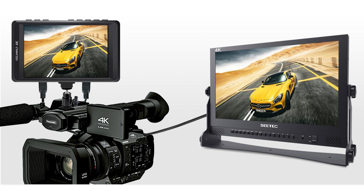 5寸 hdmi高清4k单反监视器 5d2 3 4 gh4