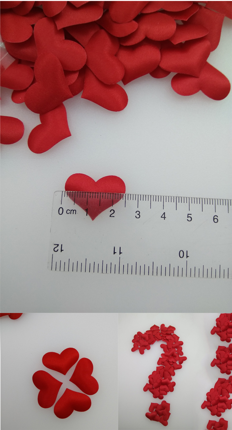 2.5cm海绵爱心