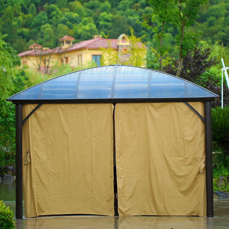 户外庭院休闲圆弧顶阳光蓬 婚礼活动专用阳光棚