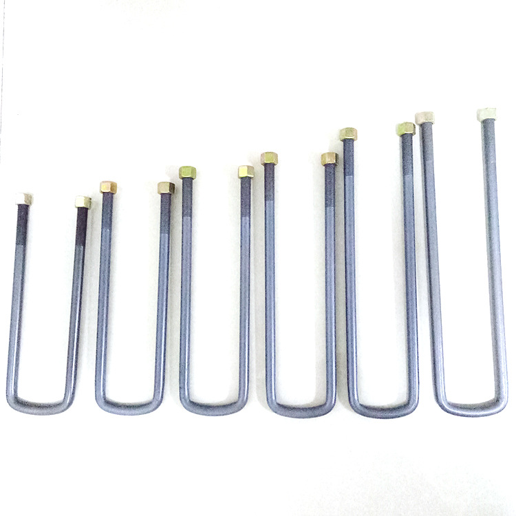 8级10.9级挂车货车u型螺栓钢板卡子弓子卡骑马螺栓